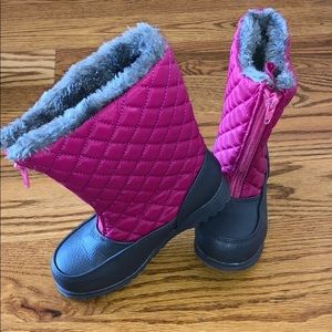 Little girls snow boots